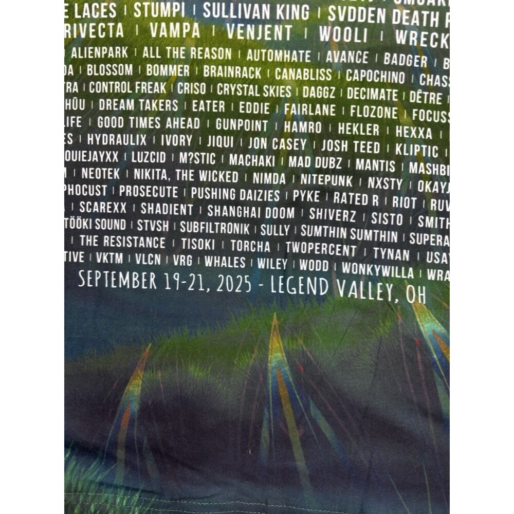 Official Lost Lands Year VIII T-Shirt 2025 Excision Subtronics Lineup Size Large - Picture 9 of 13